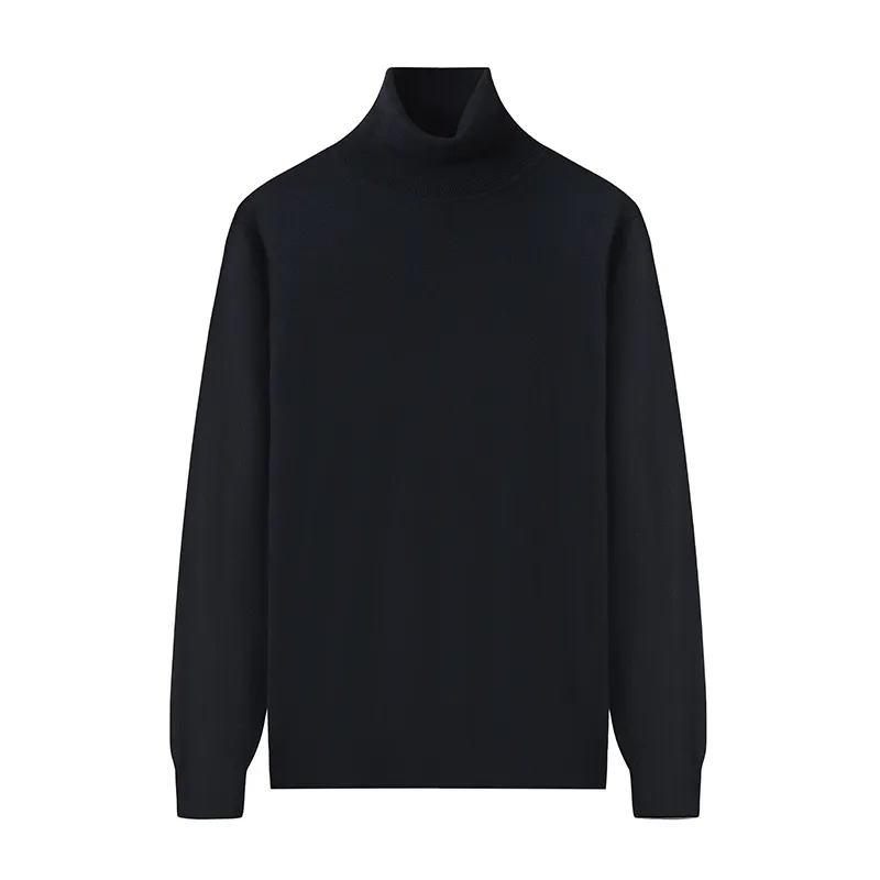 Men Thermal Turtleneck Sweater