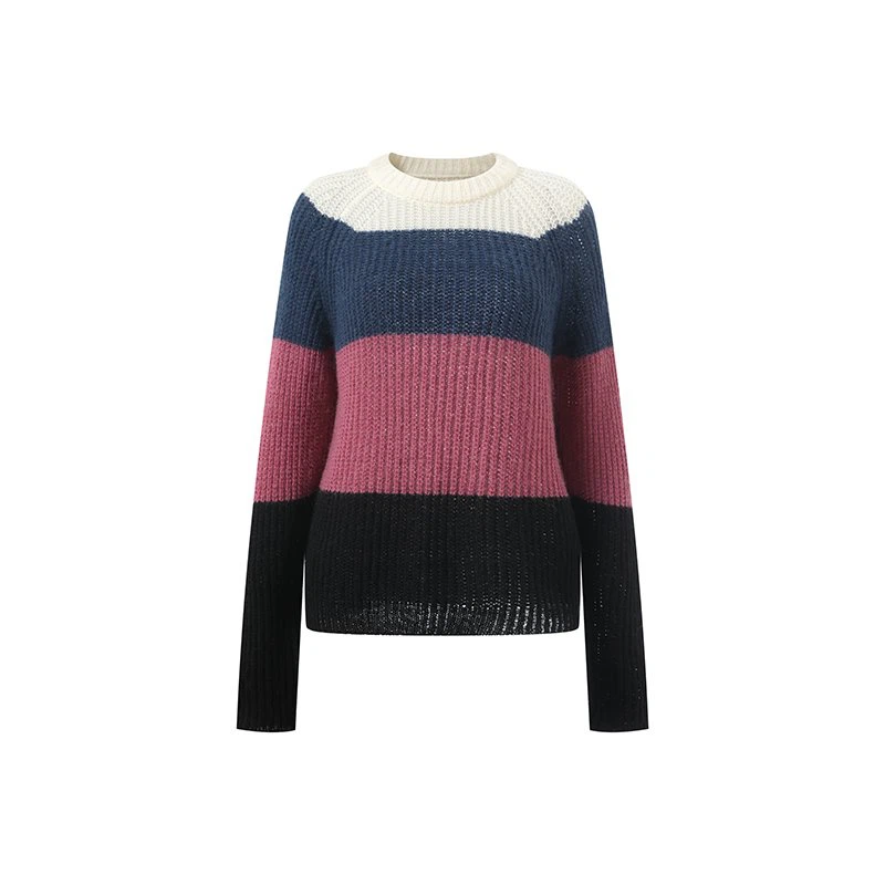 Striped Chunky Knit Sweater