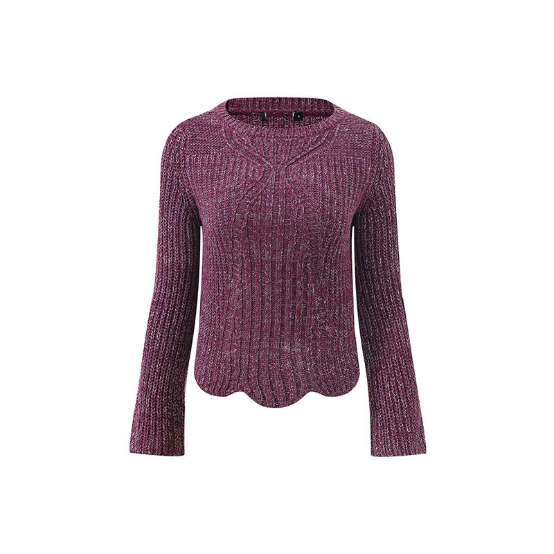 Women's Cropped Knit Sweater